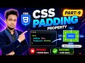 CSS Padding Property Explained Complete CSS Padding Tutorial for Beginners Part 9