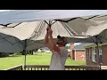 CORE 13 x 13 Pop-Up Canopy Tent with Wheeled Bag - Instant Shelter for Backyard Events Parties