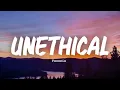Faouzia - UNETHICAL (Lyrics)