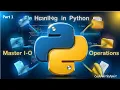 Lecture 6 1 File IO in Python File Handling Part 1