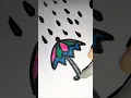 satisfying umbrella colouring ASMR