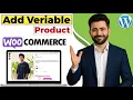 How to Add Variable Product in WooCommerce Add Product Variations WooCommerce