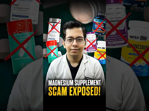 Magnesium Supplement Scam Exposed | Dt.Bhawesh | #diettubeindia #dietitian #shorts