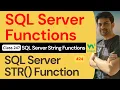 SQL Server Functions SQL Server String Functions - SQL Server STR Function 247 W3Schools