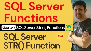SQL Server Functions SQL Server String Functions - SQL Server STR Function 247 W3Schools