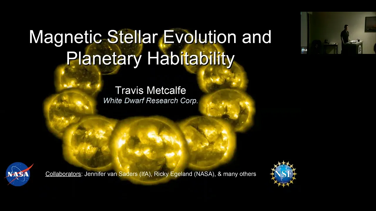 IfA Colloquium - Dr. Travis  Metcalfe, Magnetic Stellar Evolution and Planetary Habitability