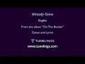 Already Gone - Eagles (play-along for guitar)