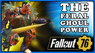 Fallout 76 Feral Ghoul Build Strongest Melee 2026