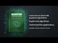 Quantum Algorithms and Applications Full