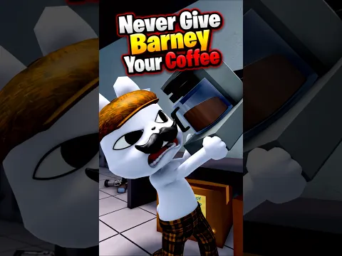 Don’t EVER Give Barney Your Coffee in Animal Hospital!