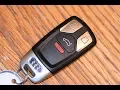 DIY - How to replace remote fob battery in Audi A4 A5 Q7 and TT