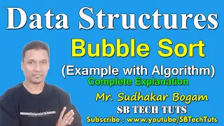 Bubble Sort Bubble Sort Example with Algorithm Data Structures