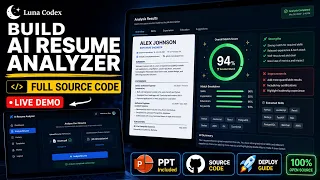 AI Resume Analyzer Live Demo Full Source Code PPT Viva Questions