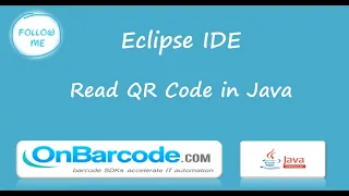 How to scan read QR Code image using OnBarcode Java QR Code Reader library