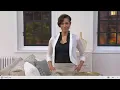 NIC ZOE Bolero Cardigan with Rib Detailing on QVC