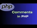 Comments In PHP PHP Comments In Hindi PHP Tutorial In Hindi Urdu