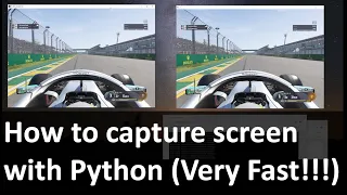 How to Capture Screen with Python Very Fast