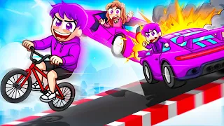 BMX Vs SUPERCARS In GTA 5 