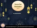 Lagu Focus for Ramadan -1 by Dr. Kanwal Kaisser