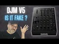 Lagu AlphaTheta DJM V5 ? Is this real or fake ?