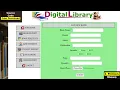 Library Management System in web using PHP MySQL HTML CSS 2022 Web Projects PHP Projects