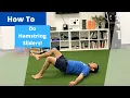 How To Do Hamstring Slider