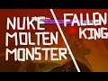 Molten Monster and Nuke vs Fallen King tds