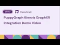 PuppyGraph Kineviz GraphXR Integration Demo