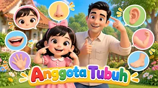 Anggota Tubuh | Lagu Anak Indonesia | Animasi 3D Lucu | Indo Puppets
