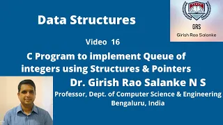 16 C Program to Implement a Queue Using Structures Pointers