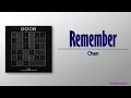 Download Lagu Chen – Remember (회상) [Rom|Eng Lyric]