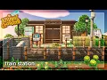 Train Station Animal Crossing Japanese island Speed Build