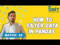 How to Filter Data in Pandas Class 3 Complete Tutorial for Beginners