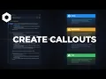 Create Callouts in Obsidian Simplified