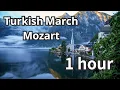 1 Hour of  Turkish March Piano Loop by Mozart for Relaxation, Work, Study and BGM