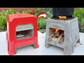 Lagu How to cast cement stoves with a simple but effective plastic chair