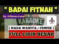 Download Lagu [ BADAI FITNAH] || NADA WANITA/CEWEK || VERSI DANGDUT ORIGINAL