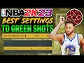 How to Shoot in NBA 2K23 Green More Shots with Best Settings