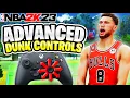 NBA 2K23 How to Dunk with NEW Dunk Meter Right Stick More Contact Dunks Standing Dunks