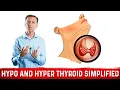 Hyperthyroid vs Hypothyroid Explained By Dr Berg