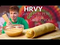 Lagu HRVY Tries A Giant Peri Peri Chicken Spring Roll | Hangin' With