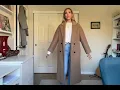 Serendipitous Mom - Review of Babaton Slouch Coat vs Wilfred The Only Coat