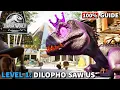 Lagu Funko Fusion - Dilopho Saw Us 100% Guide (Jurassic World) | All Collectibles