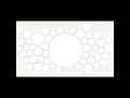 Progressive circle packing algorithm demonstration