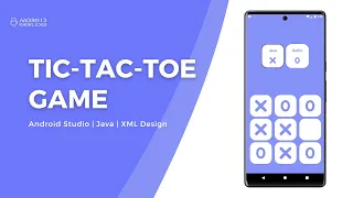 Tic Tac Toe Game in Android Studio using Java Source Code