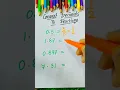 Convert Decimals into Fractions