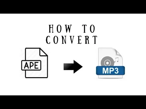 Download MP3 How to Convert Lossless APE to MP3 Easily - Audio Converter for Mac