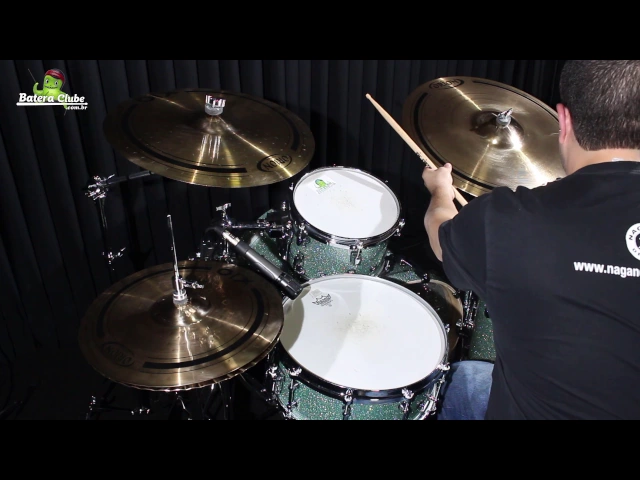 Kit de Pratos Orion X10 SPX80 com Crash 17