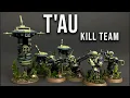 I BUILT AND PAINTED A TAU KILL TEAM WARHAMMER 40K