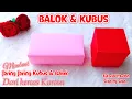 Download Lagu Cara Membuat Kubus Dan Balok Dari Kertas Origami / Jaring Jaring Kubus Dan Balok